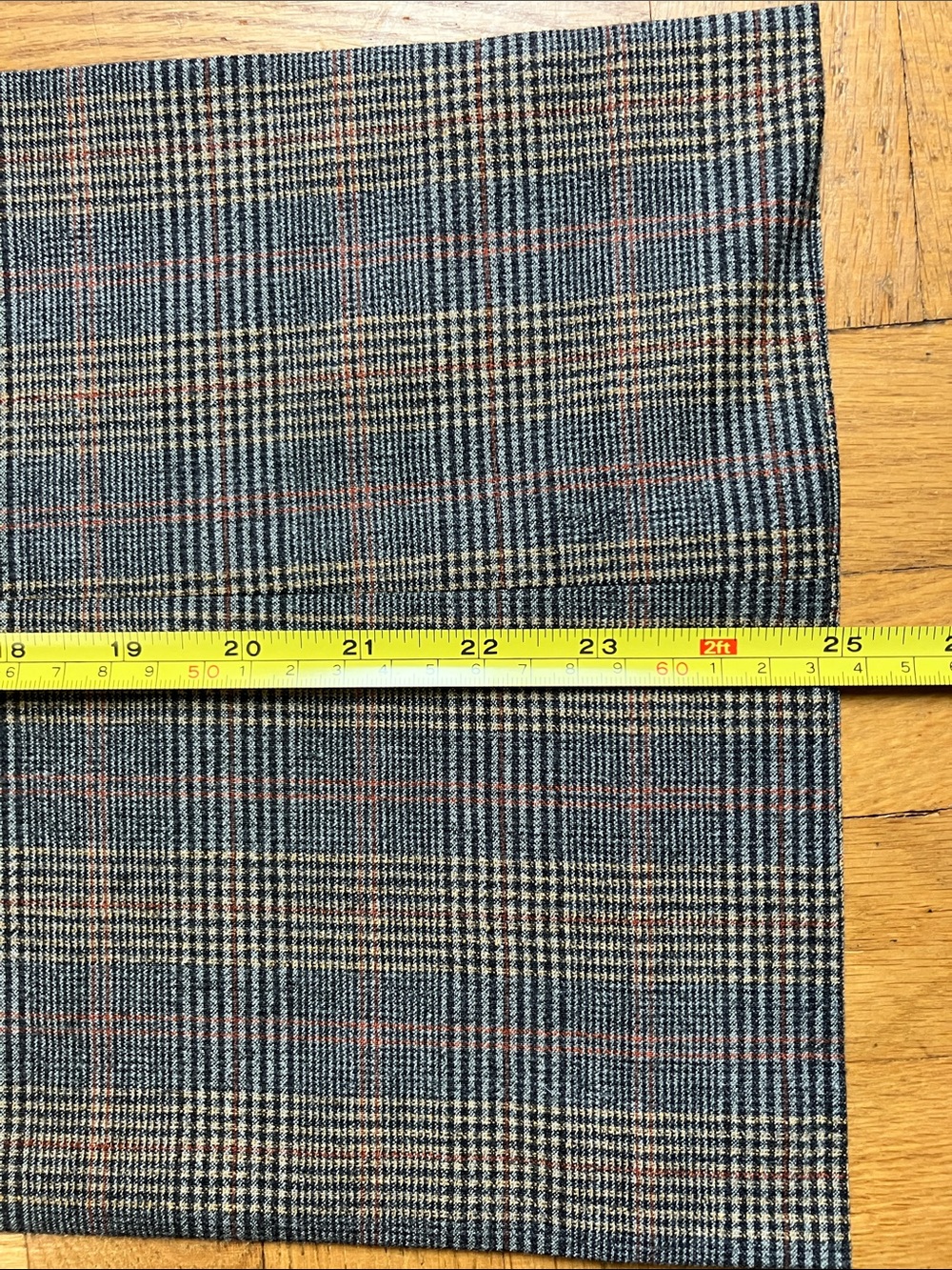Lafayette 148 New York Plaid Manhattan Cropped Pants - Picture 9 of 11
